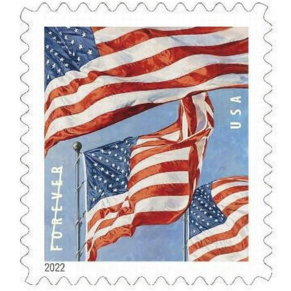 1000 usps postage forever stamps of 2022 The flag of the United States - Picture 2 of 2